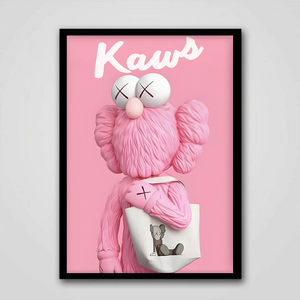 Kaws Pink