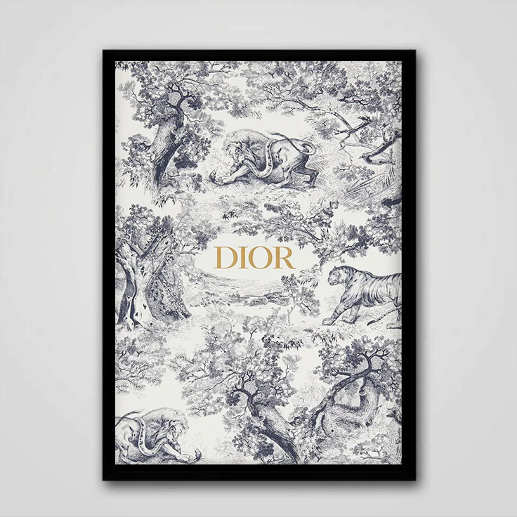 Dior Tapestry Blue