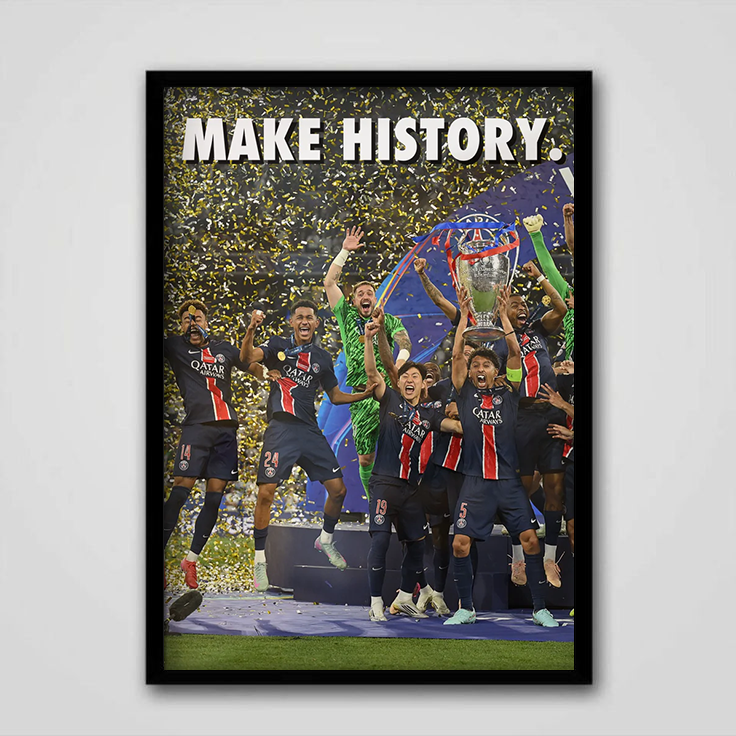 PSG UCL WINNERS