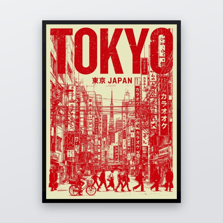 Tokyo Japan Street