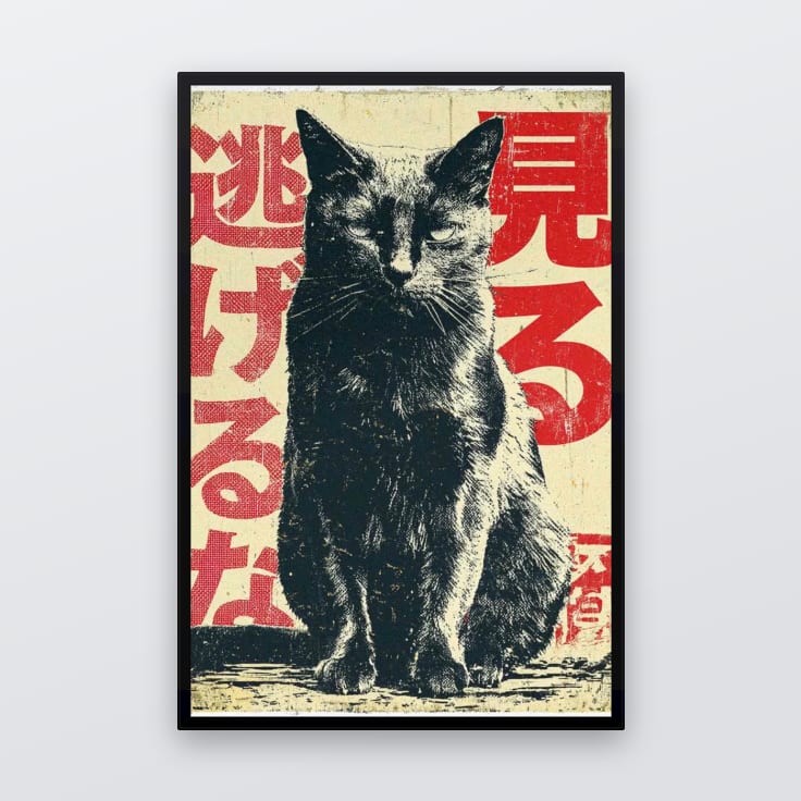 Japanese Black Cat