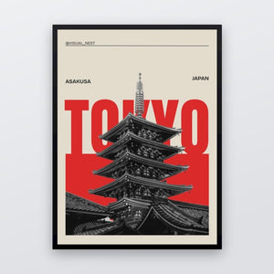 Minimalist Asakusa Japan